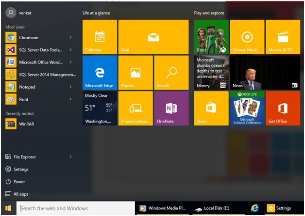 see the color reflected